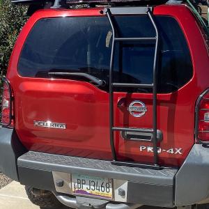 Ladder for Xterra hatch